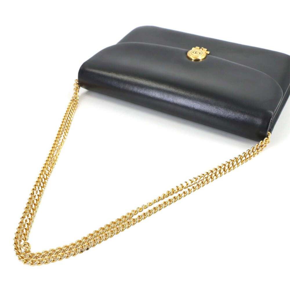 CHRISTIAN DIOR Black Leather Shoulder Bag - Picture 5 of 10